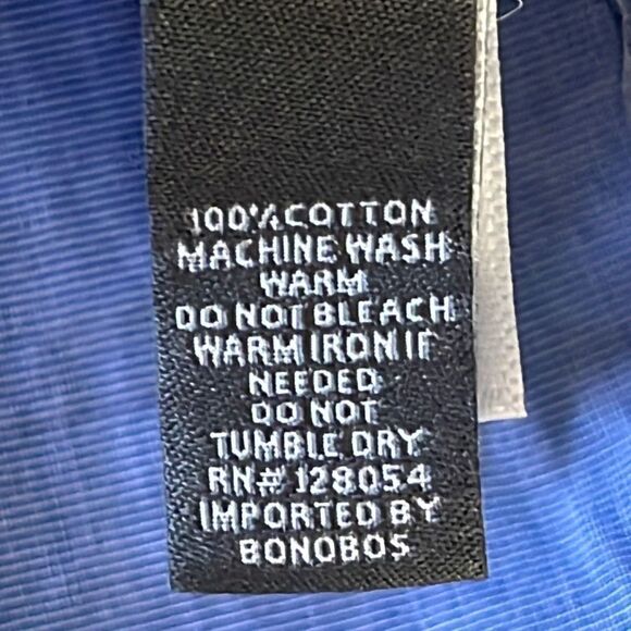 Bonobos Tailored Slim Fit Button Up Sz. 16.5/36 - Picture 8 of 8